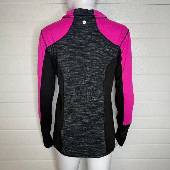 90 Degree by Reflex Pink & Grey Quarter Zip Pullover – Small - Picture 3 of 7